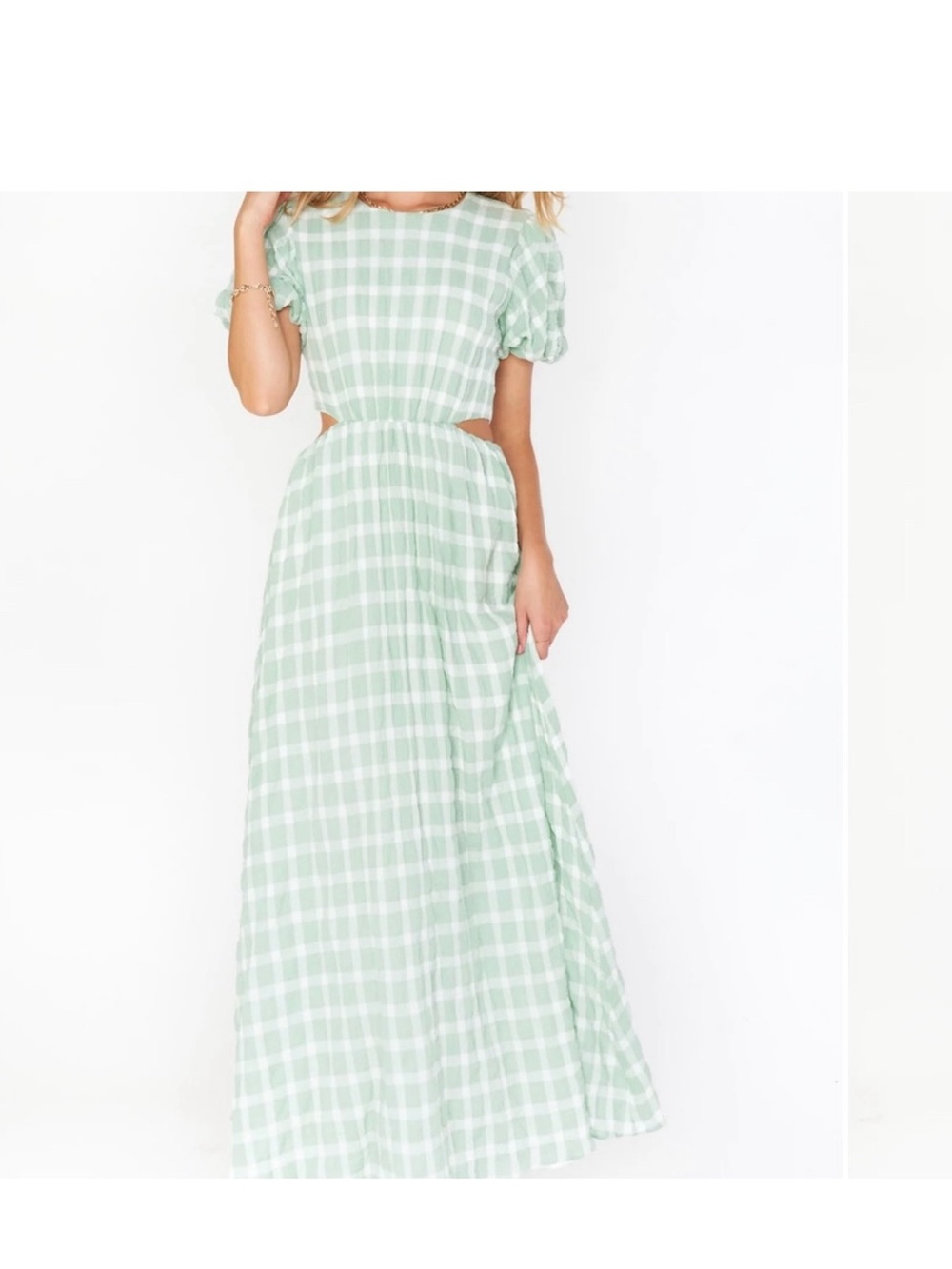 Show me your MuMu Gingham Dress